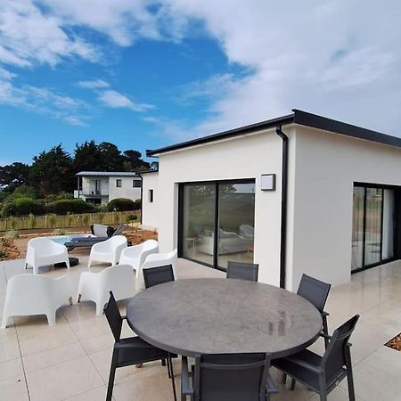 Villa Neuve Pour 6 Personnes Avec Spa Carantec Dış mekan fotoğraf