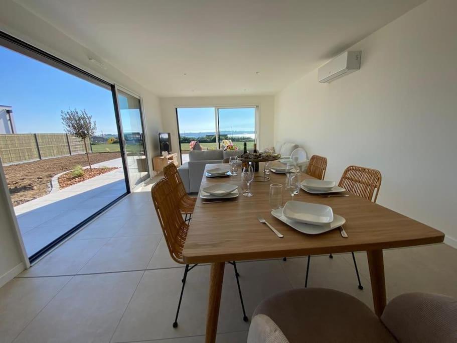 Villa Neuve Pour 6 Personnes Avec Spa Carantec Dış mekan fotoğraf