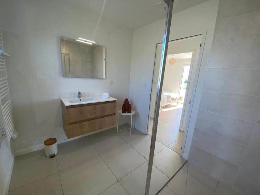 Villa Neuve Pour 6 Personnes Avec Spa Carantec Dış mekan fotoğraf